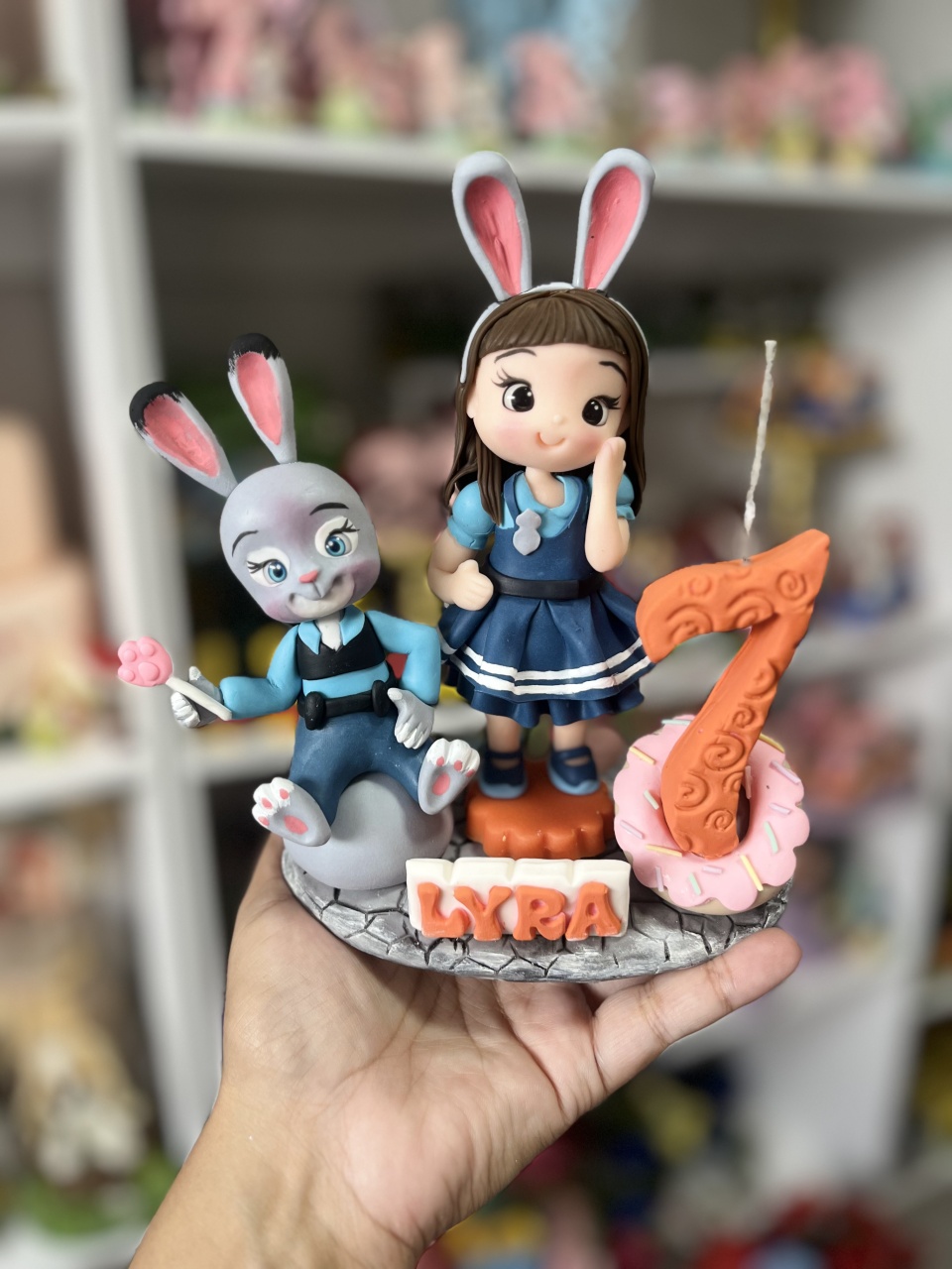 Topo de Bolo Zootopia - Cantinho dos sonhos 