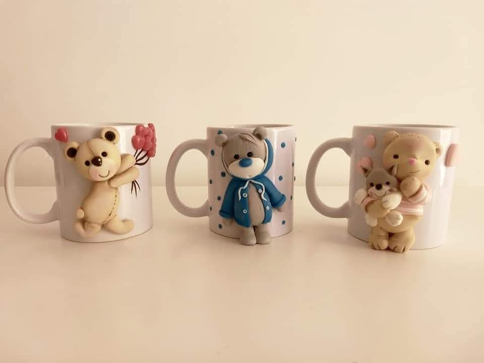 Caneca Ursinhos - Cantinho dos sonhos 