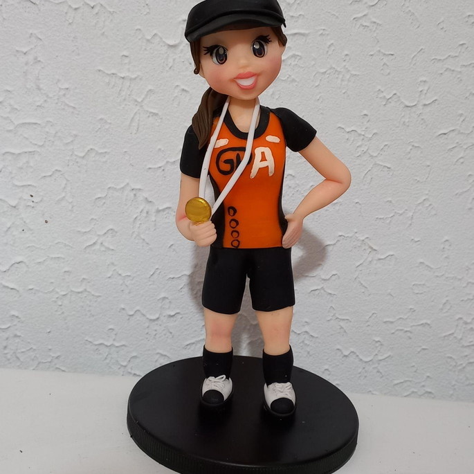 Boneca Personalizada Corrida - Cantinho dos sonhos 