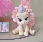Topo de Bolo Circo Rosa - imagem 3
