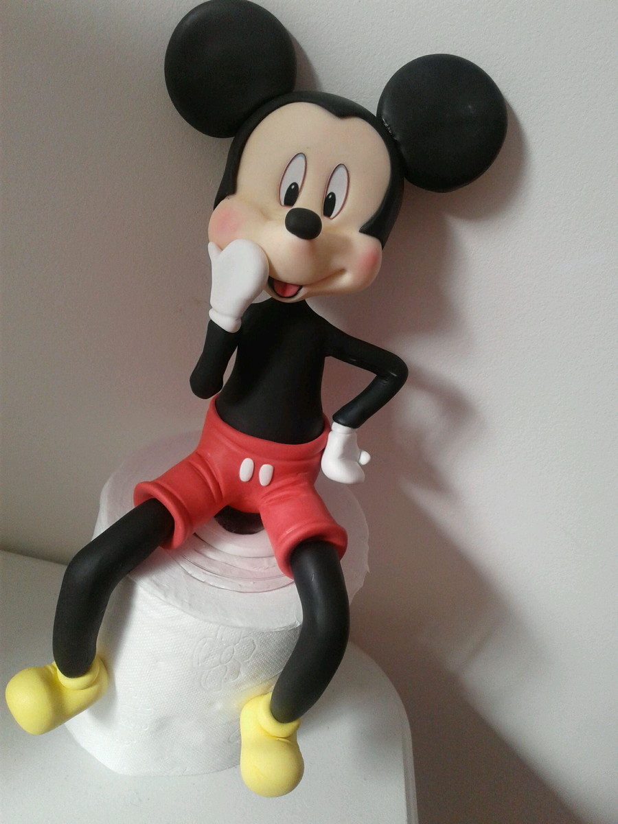 Porta Papel Higienico Mickey - Cantinho dos sonhos 