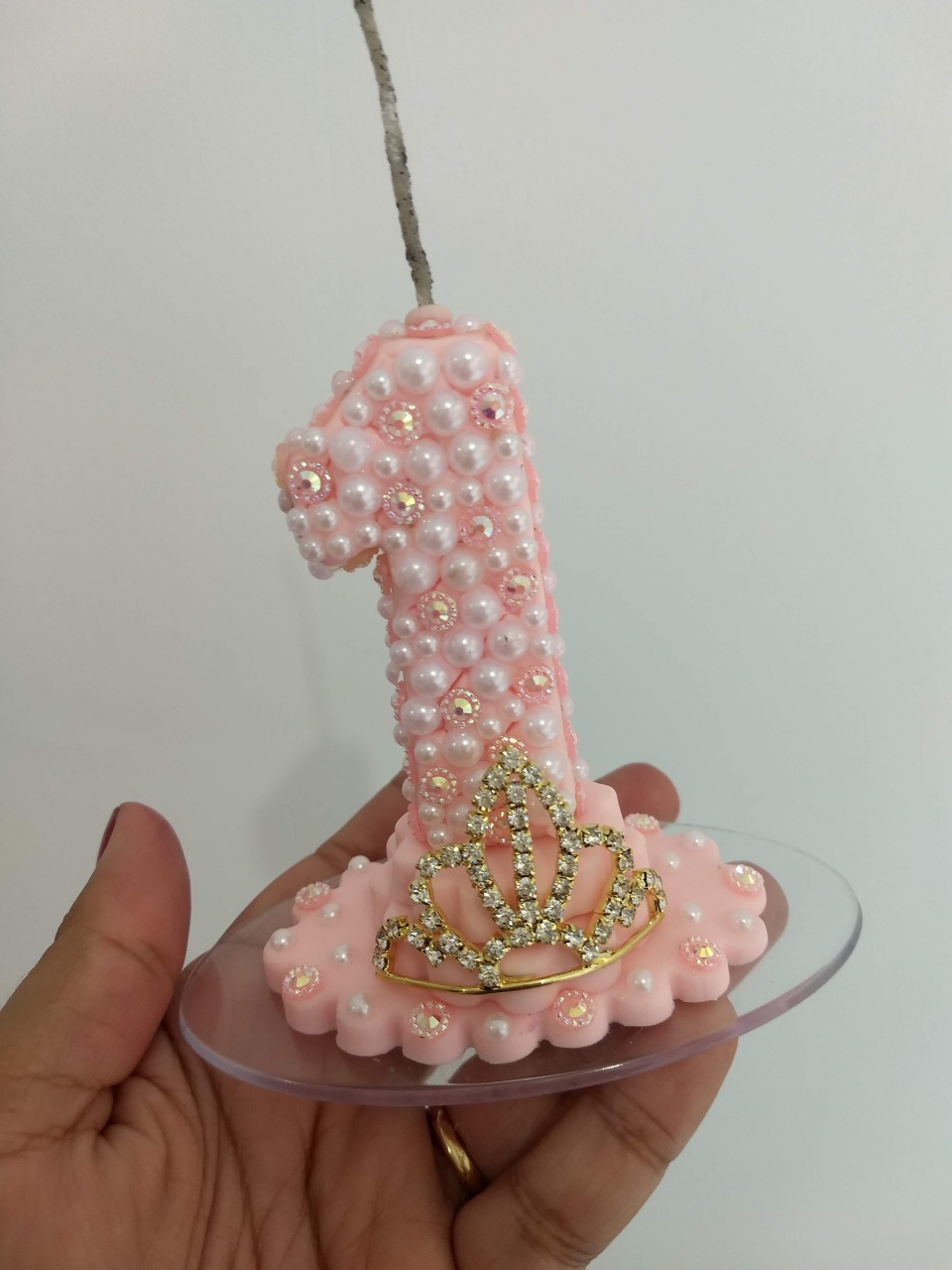 Vela Princesa Pérolas - Cantinho dos sonhos 