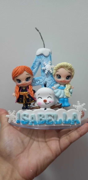 Topo de Bolo Frozen Topodebolo - Cantinho dos sonhos 