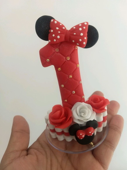 Vela Minie Biscuit - Cantinho dos sonhos 