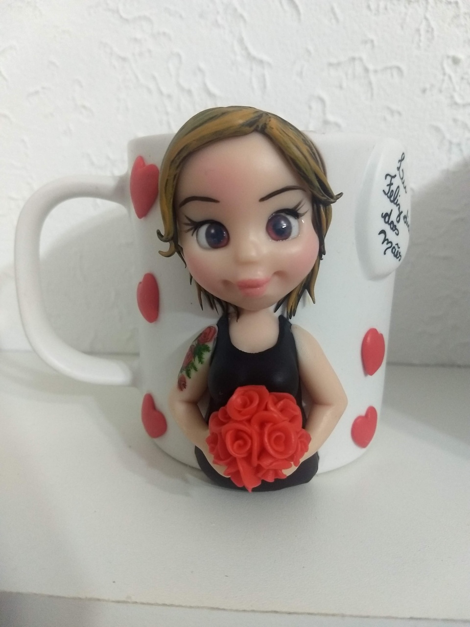 Caneca Decorada Mulher - Cantinho dos sonhos 