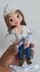 Boneca Arquiteta Em Biscuit - imagem 2
