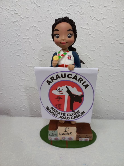 Boneca Em Biscuit Personalizada Boneca Personalizada - Cantinho dos sonhos 