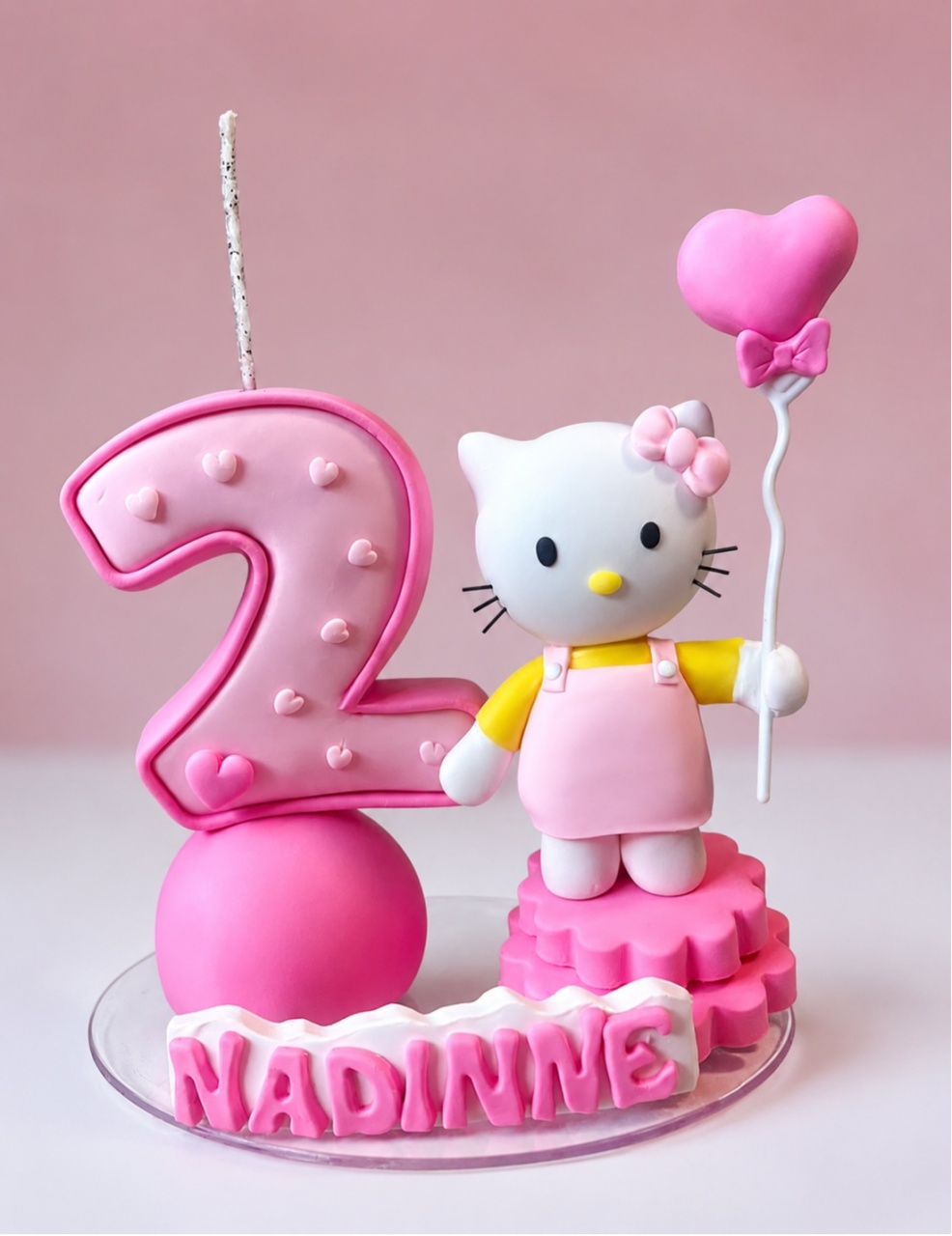 Topo de Bolo Hello Kitty - Cantinho dos sonhos 