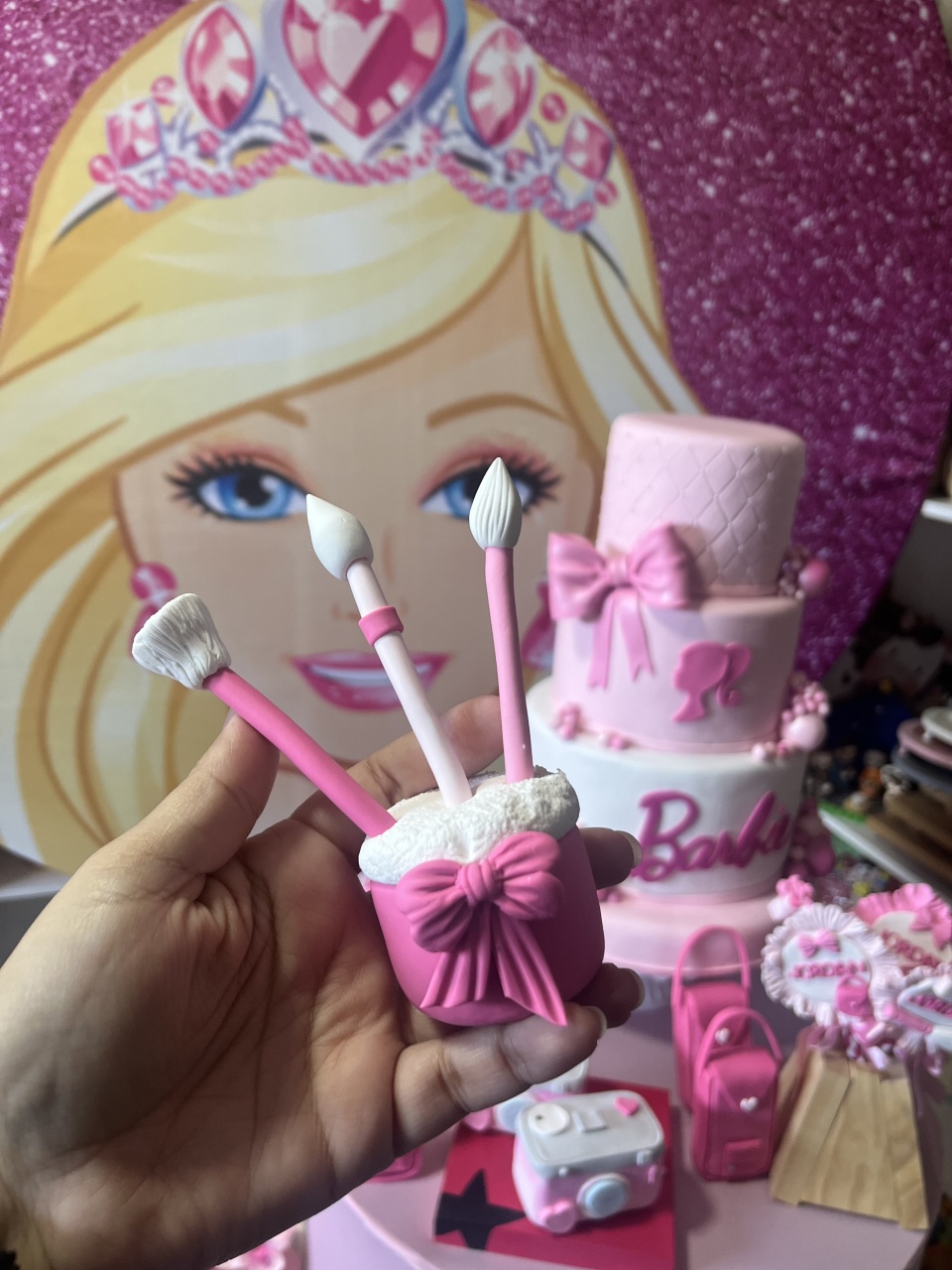 Doces Fake Barbie - Cantinho dos sonhos 