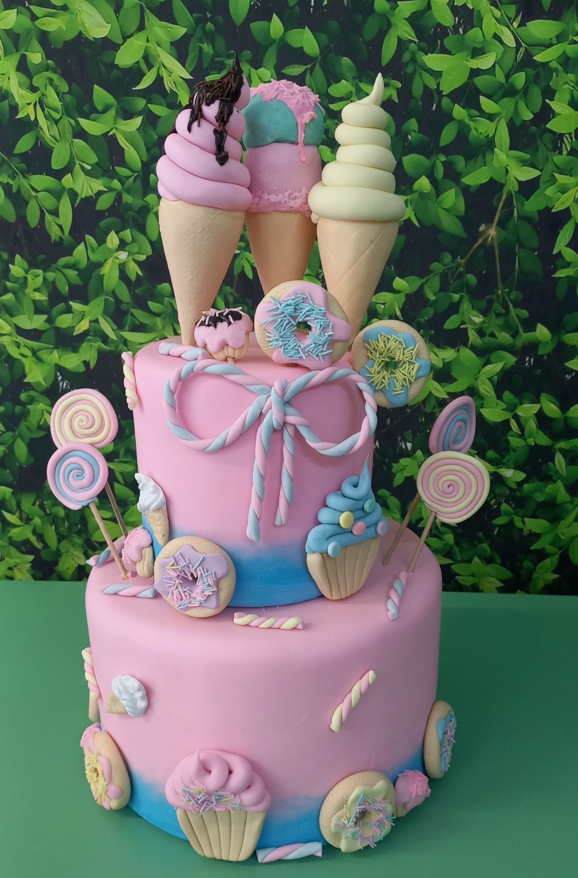Locação Bolo Dake Doces Sorvete - Cantinho dos sonhos 