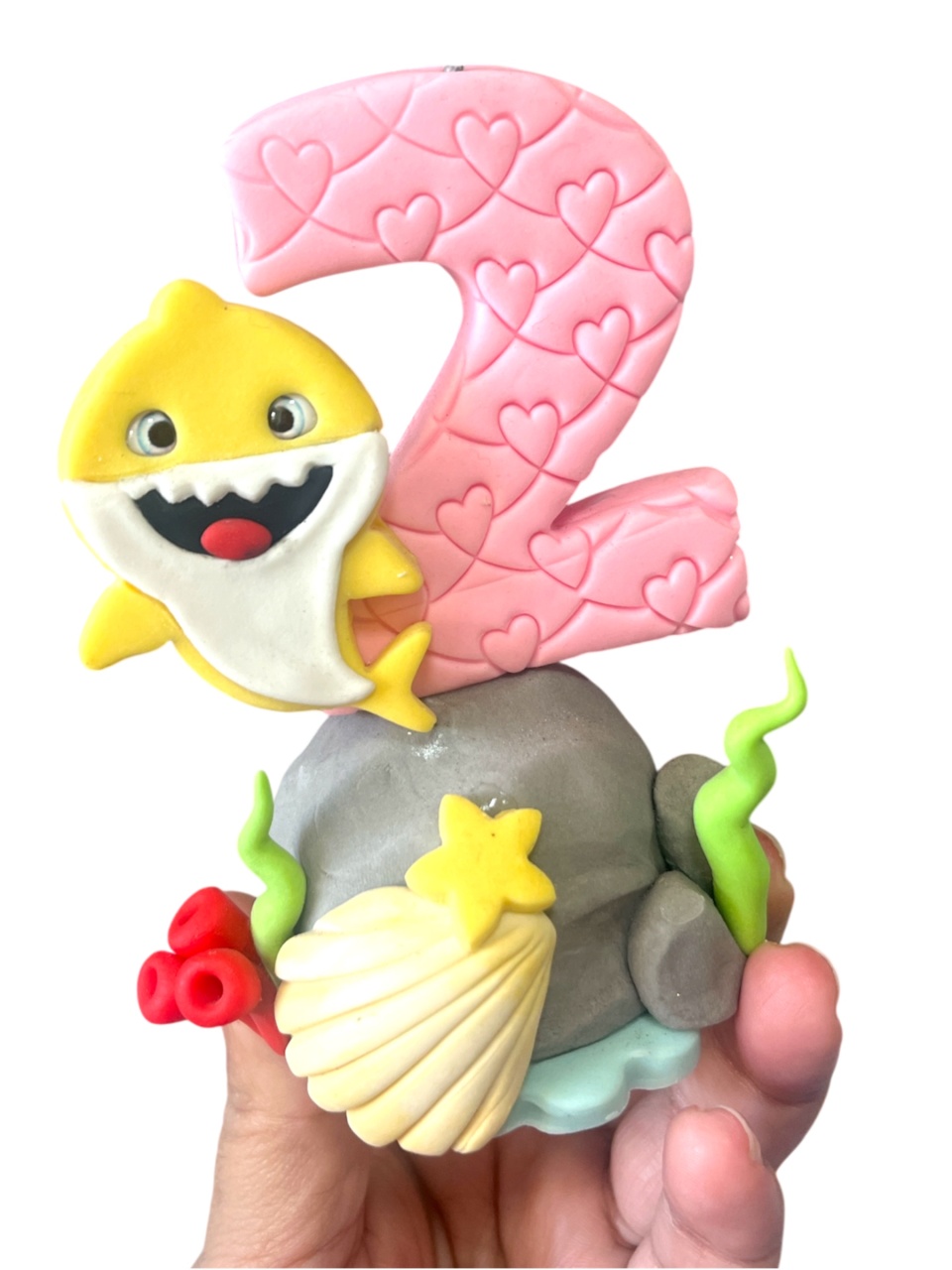Vela Baby Shark - Cantinho dos sonhos 