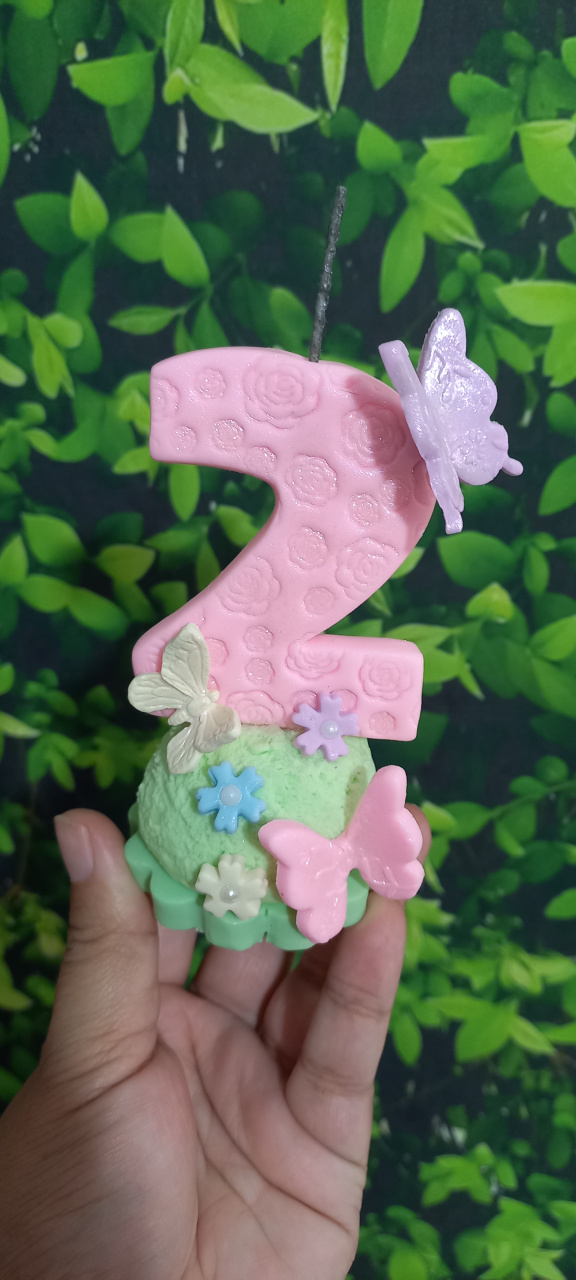 Vela Biscuit Jardim - Cantinho dos sonhos 