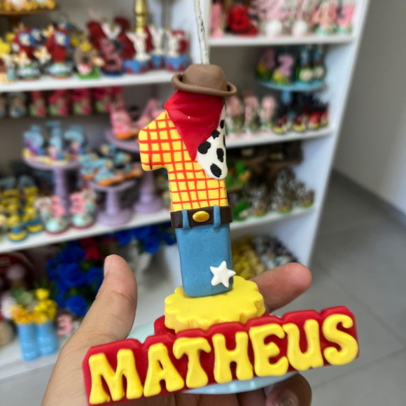Vela Em Biscuit Toy Story Toy Story - Cantinho dos sonhos 