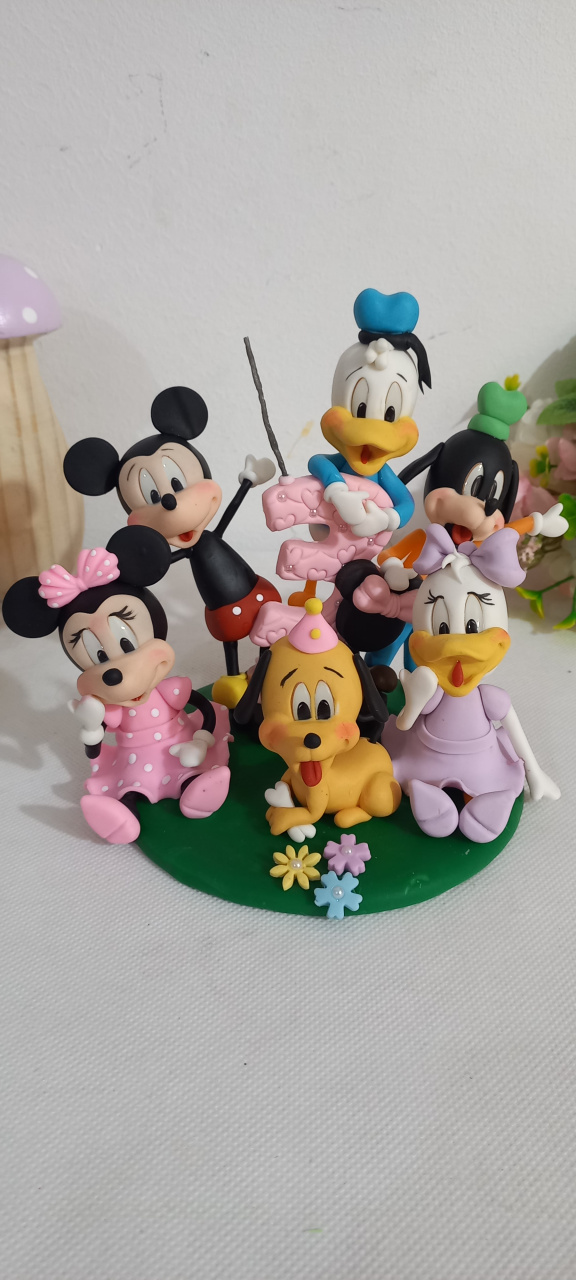 Topo de Bolo Turma Do Mickey - Cantinho dos sonhos 
