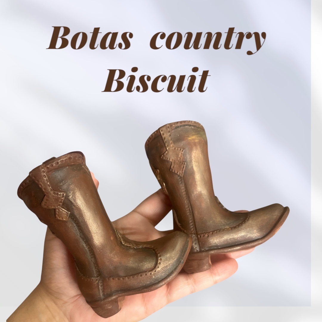 Bota Em Biscuit - Cantinho dos sonhos 