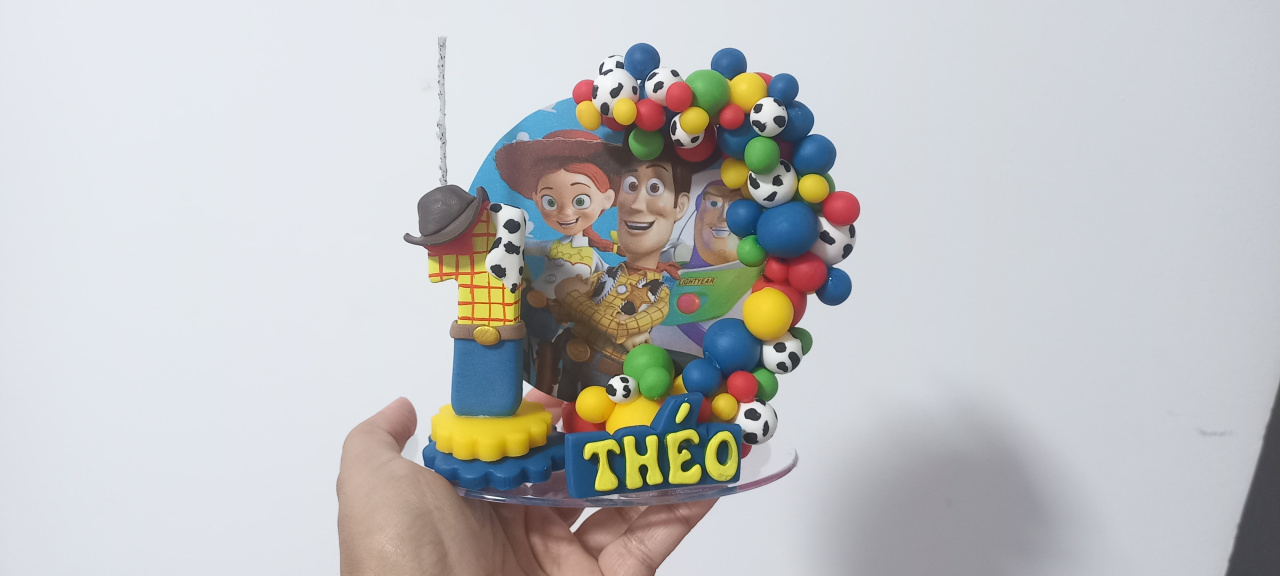 Topo de Bolo Toy Story - Cantinho dos sonhos 