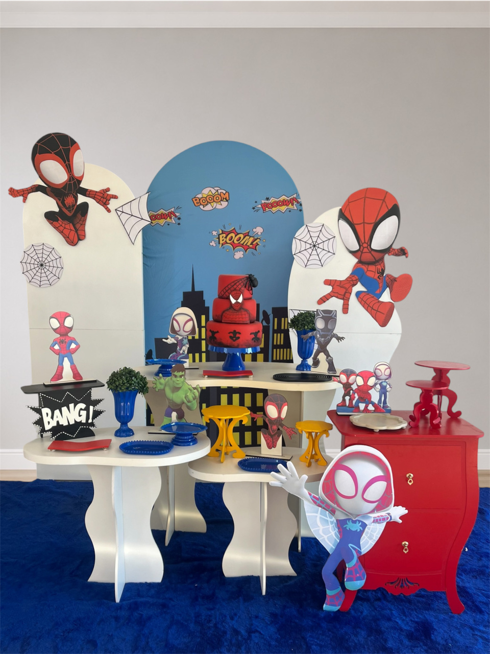 Kit Composição Spidey Luxo 💎 - Cantinho dos sonhos 