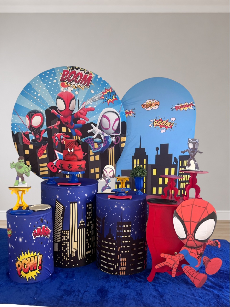 Pegue E Monte Spidey Prata 🥈 - Cantinho dos sonhos 
