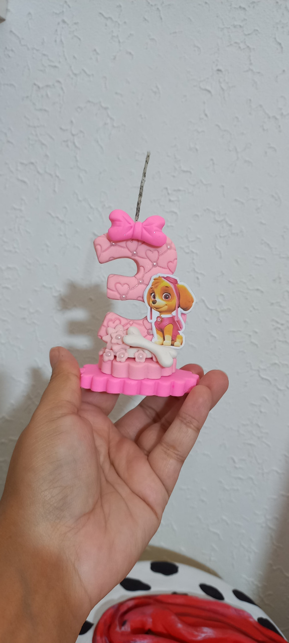 Vela Sky Patrulha Canina - Cantinho dos sonhos 