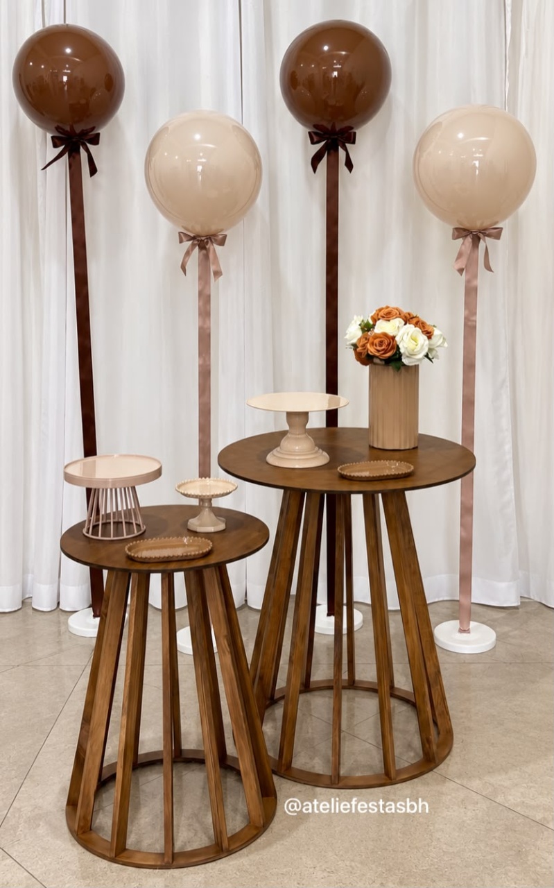 Kit Com Balões Aéreos + Mesas - Ateliê Festas