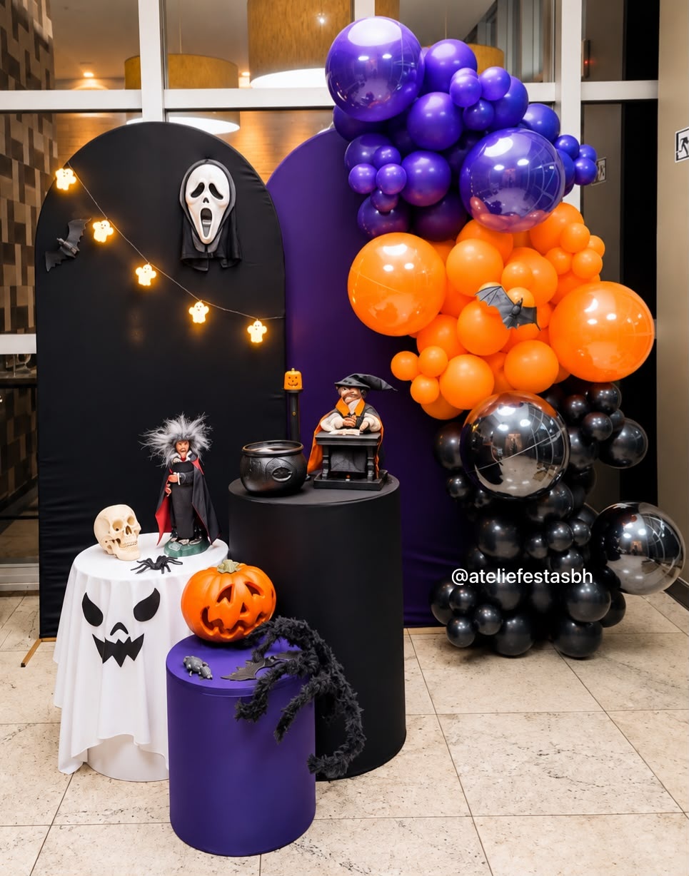 Decoração Halloween - Ateliê Festas