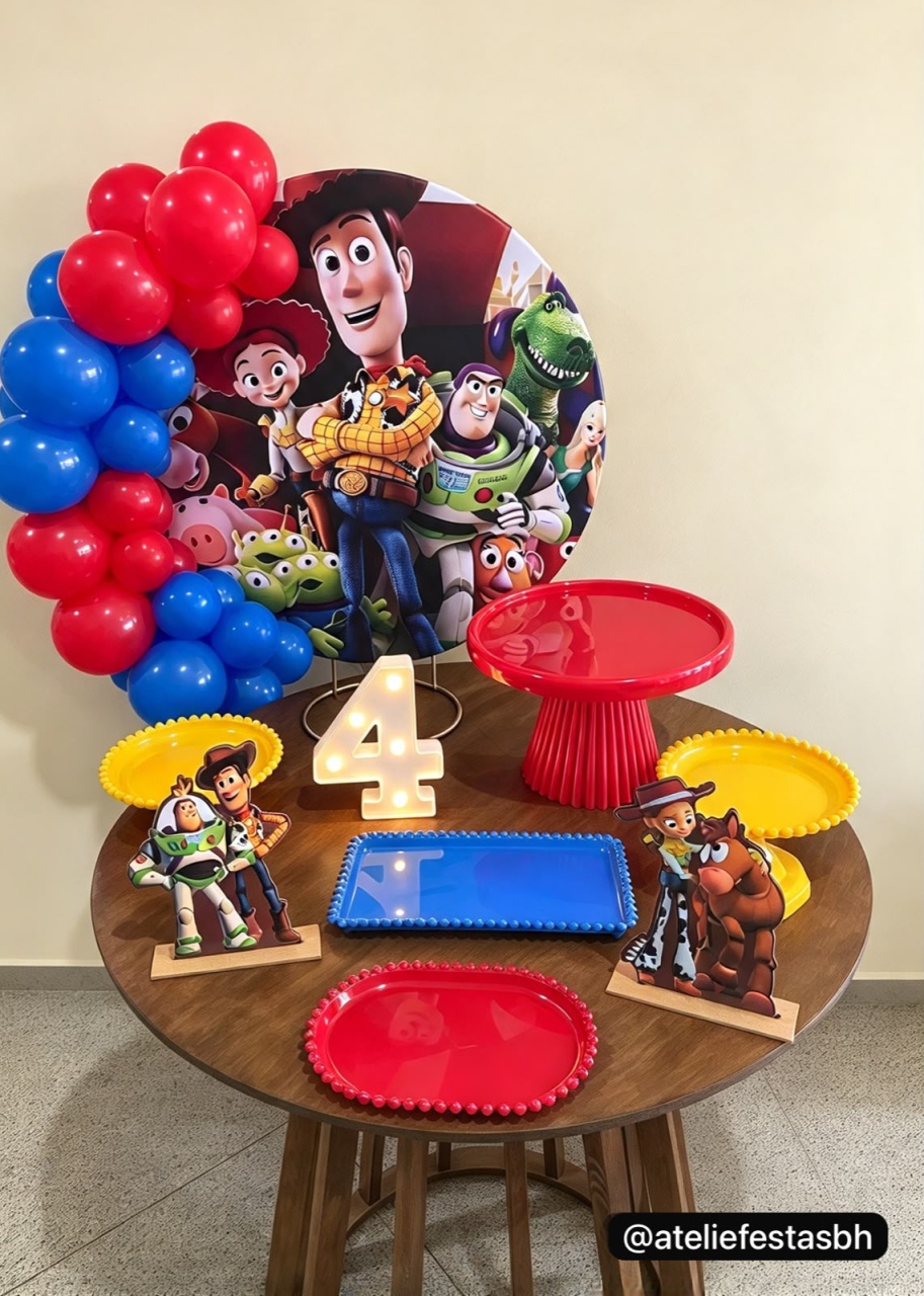 Mini Kit Festa Na Mesa Toy Story - Ateliê Festas