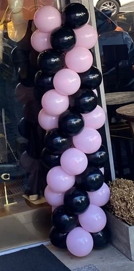 Arco de Balões Torre Em Espiral - Ateliê Festas