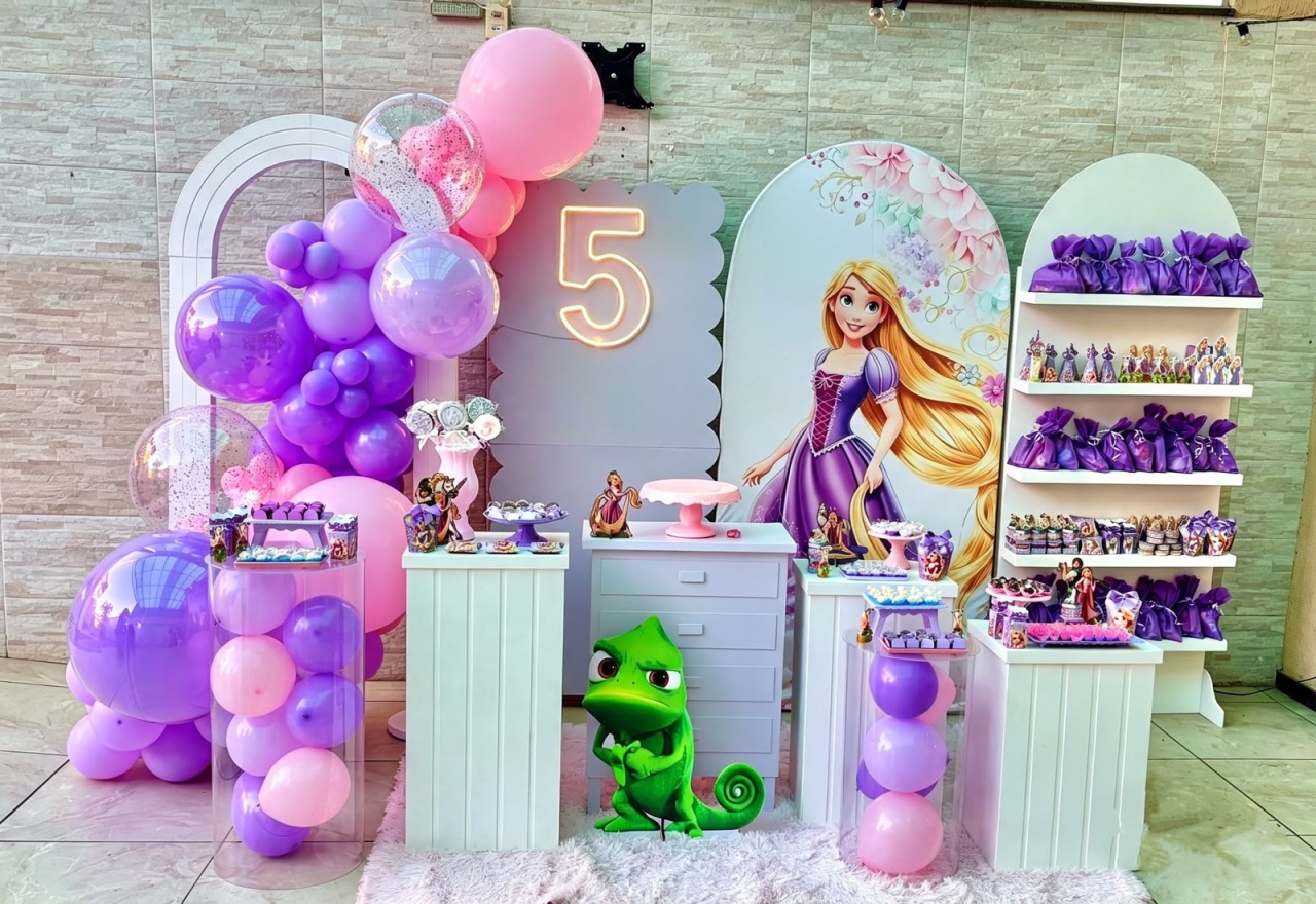 Decoração Enrolados - Ateliê Festas