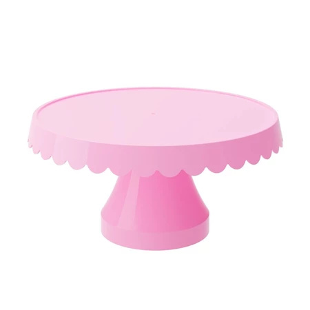 Boleira Popi 24Cm Diâmetro Rosa Candy (Acrílico) - Ateliê Festas