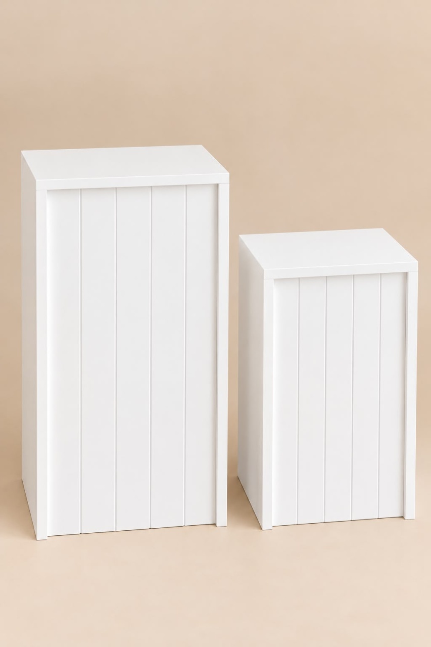 Mesa Cubo M + Mesa Cubo P - Ateliê Festas