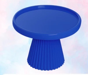 Boleira Elegance Azul Royal 25Cm Diâmetro - Ateliê Festas