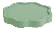 Bandeja Flor Verde Candy Retrô Sem Pé - Ateliê Festas