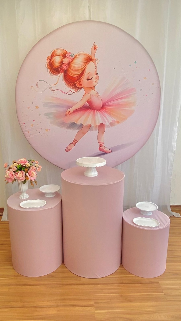 Kit Básico Bailarina - Ateliê Festas