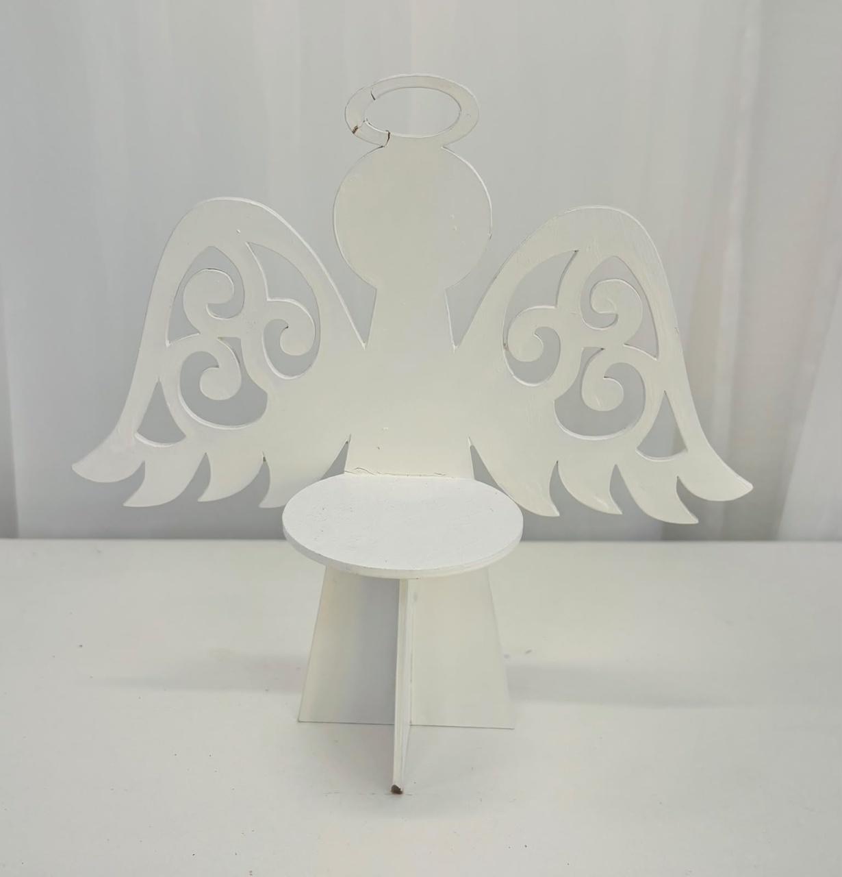 Anjinho de Mdf Branco - Ateliê Festas