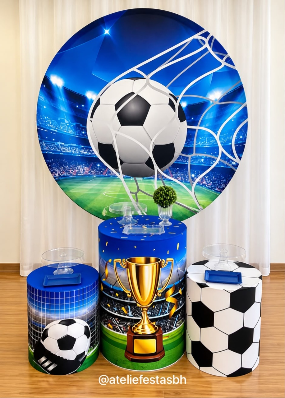 Kit Básico Futebol - Ateliê Festas