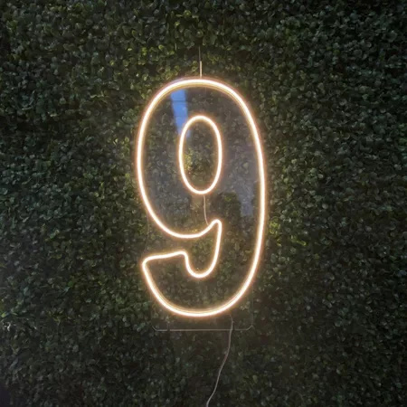 Led N° 9 50Cm - Ateliê Festas