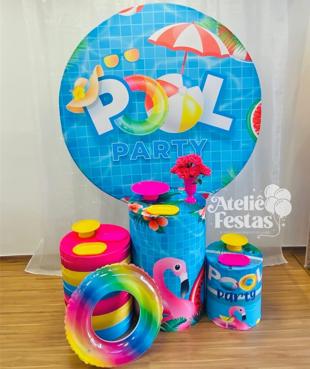 Kit Básico Pool Party - Ateliê Festas