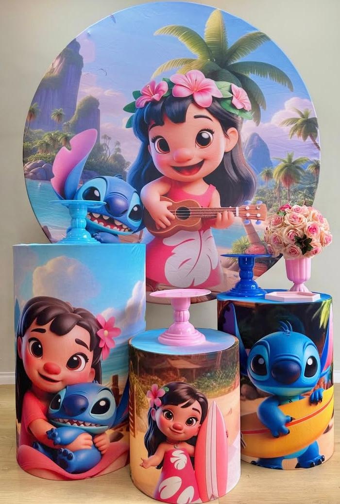 Kit Básico Lilo&Stitch - Ateliê Festas