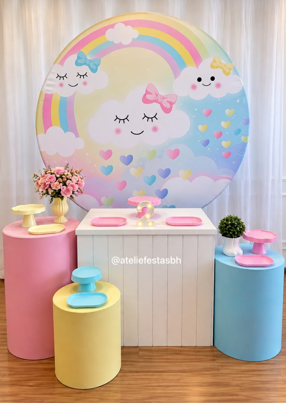 Kit Bronze Chuva de Amor (Bênçãos) - Ateliê Festas