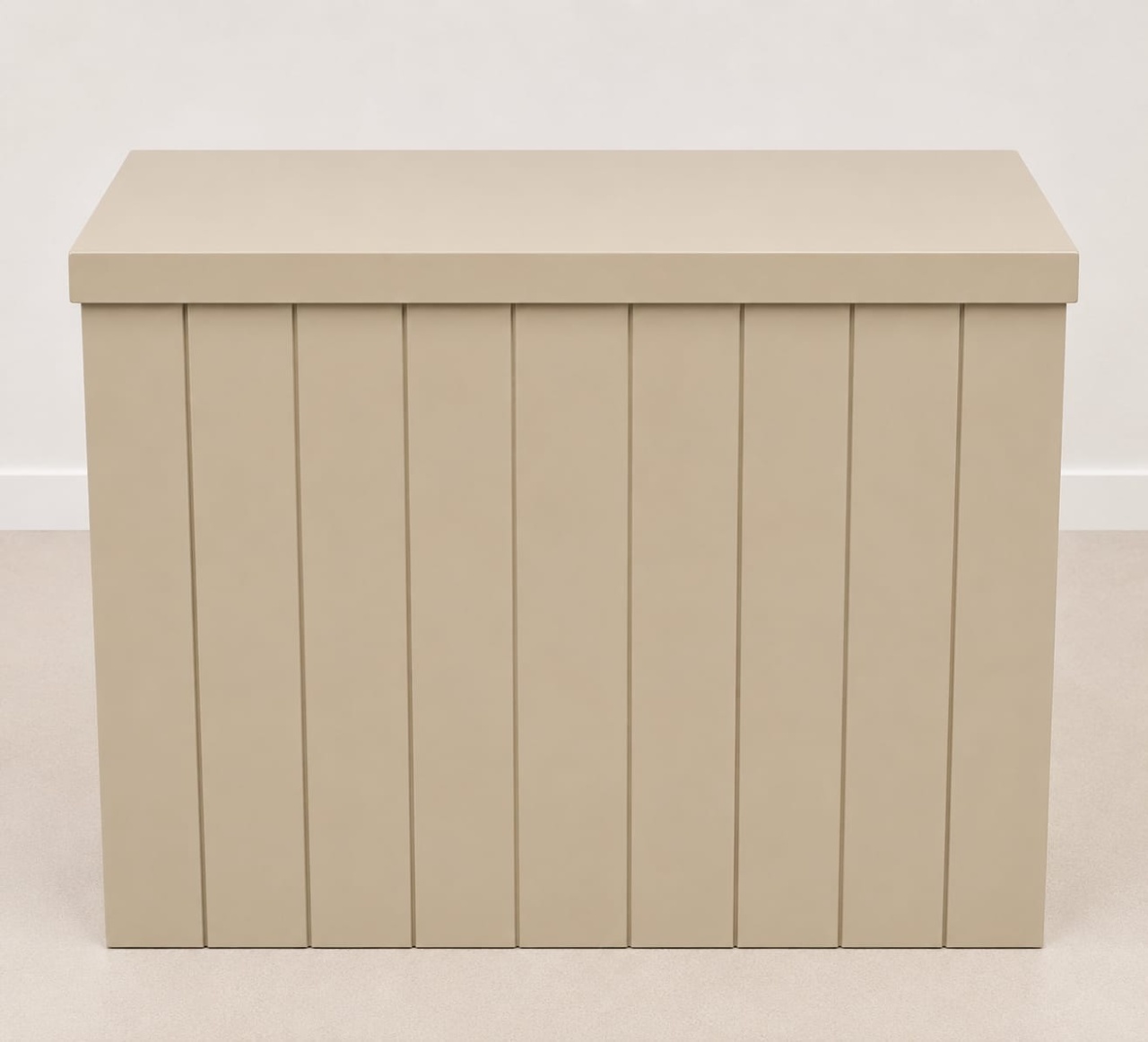 Mesa Ripada Bege Gg - Ateliê Festas