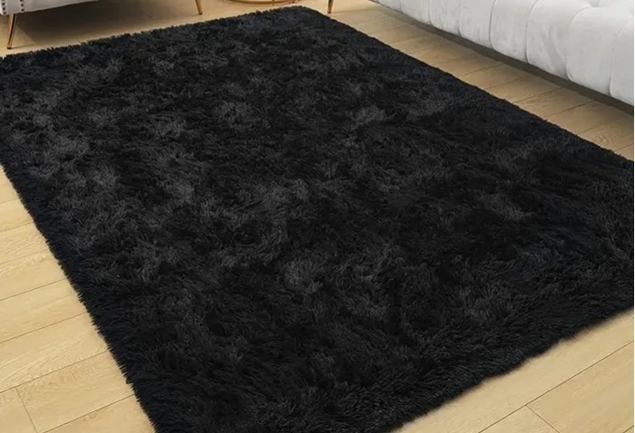 Tapete Felpudo Preto 1,50X2,00Cm - Ateliê Festas