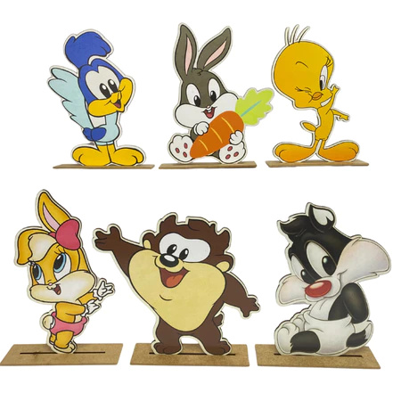 Conjunto de Displays Baby Looney Tunes - Ateliê Festas