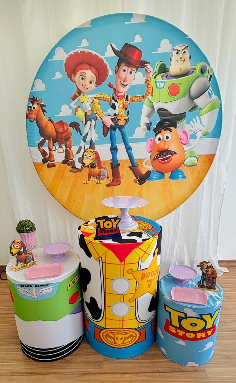 Kit Básico Toy Story - Menina - Ateliê Festas