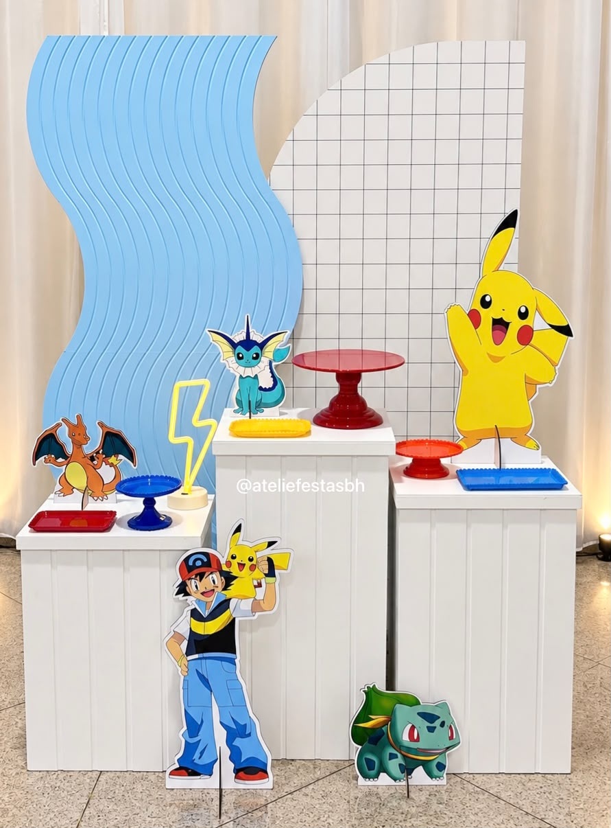 Kit Pokémon Clean - Ateliê Festas
