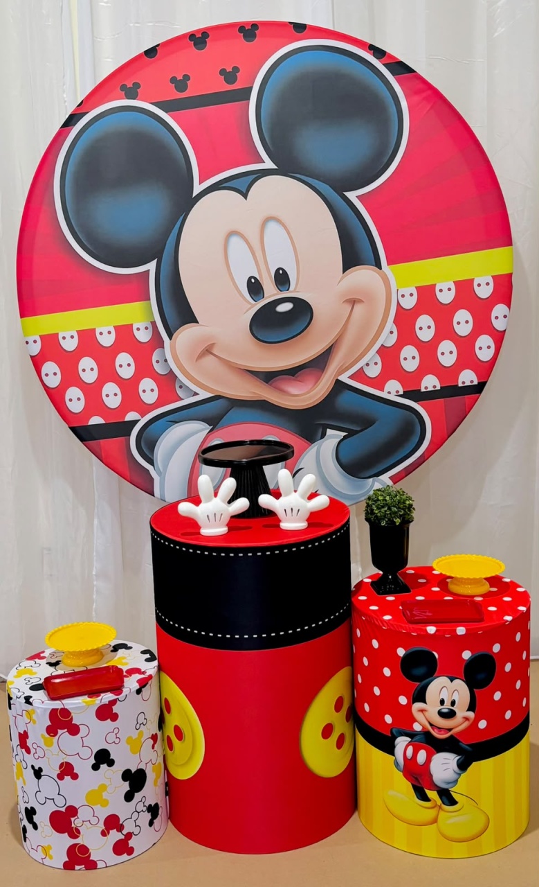 Kit Básico Mickey - Ateliê Festas