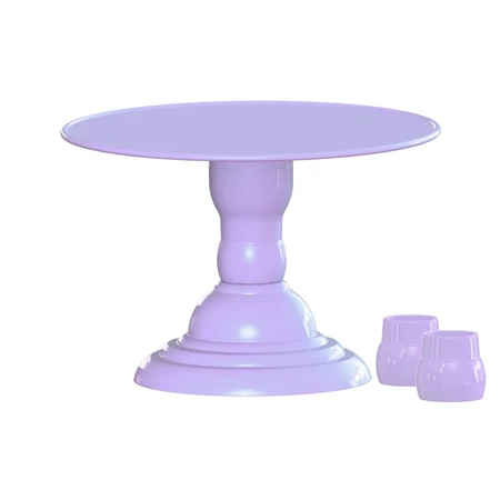 Boleira Royale 28Cm Lilás Candy - Ateliê Festas
