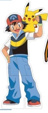 Display de Chão Ash Ketchum Pokémon 65Cm - Ateliê Festas