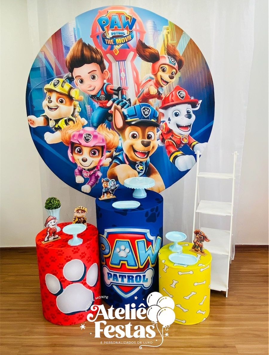 Kit Básico Patrulha Canina - Ateliê Festas