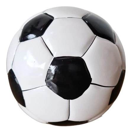 Bola de Futebol de Cerâmica 14Cm - Ateliê Festas