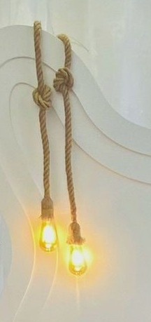Pendente de Luzes Duplo - Ateliê Festas